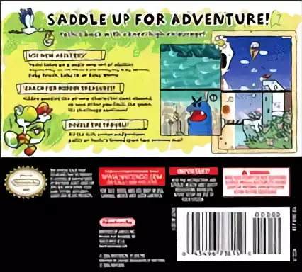 Image n° 2 - boxback : Yoshi's Island DS